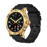 Yellow gold frame smartwatch