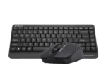 A4Tech FSTYLER FG1112S Wireless Keyboard Mouse Set Black