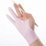 Flexible glove for drawing