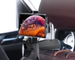 Concealable phone holder