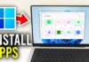 How To Install Apps in Laptop