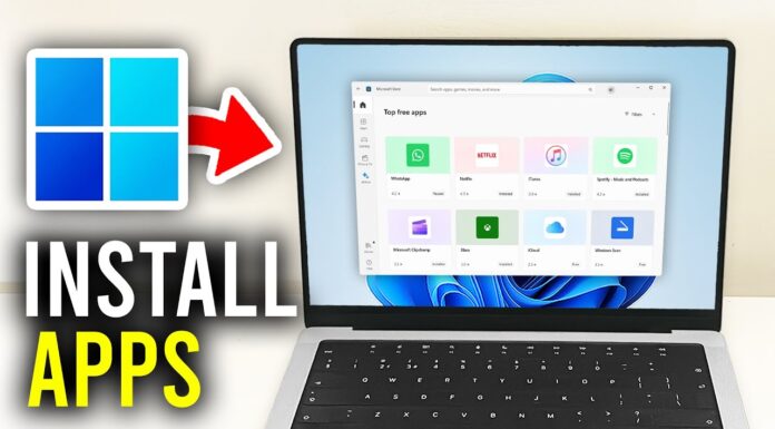 How To Install Apps in Laptop