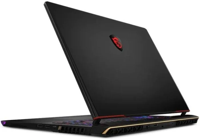 Sleek design of MSI Raider GE78 gaming laptop