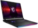 Gaming laptop with 64GB RAM and 2TB SSD