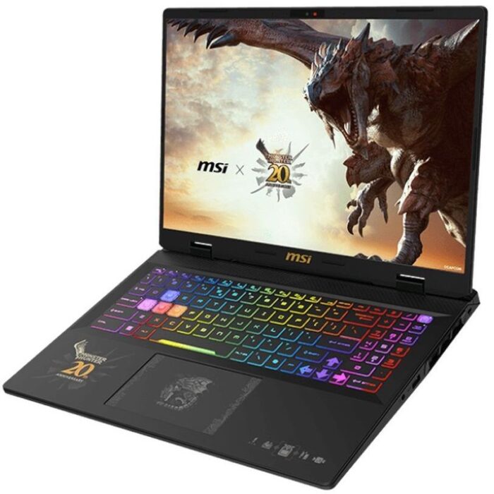 Gaming laptop featuring 16GB RAM and 1TB SSD
